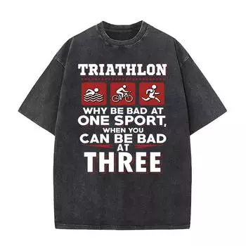 Мужская футболка оверсайз винтажной стирки, хлопковая, свободного кроя, с коротким рукавом, уличная одежда, майки, мужская и женская, вдохновляющая S