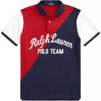 Мужская футболка-поло Polo Ralph Lauren Custom Slim Fit из сетчатого материала с коротким рукавом 710835795-001 XS