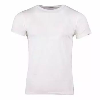 Мужская футболка прямого кроя из льна и хлопка с короткими рукавами DEELUXE 74