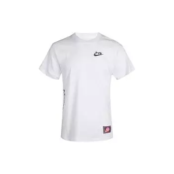 Мужская футболка-пуловер с круглым вырезом Nike KMA 2.0 Earths Strongest Print, белые CV1088-100 L