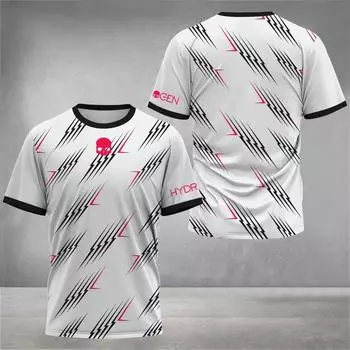 Мужская футболка с 3D-принтом, летняя мужская модная спортивная футболка, дышащая мужская спортивная одежда для тенниса, бадминтона, бега, повседневная свободная футболка с коротким рукавом S