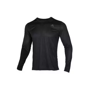 Мужская футболка с длинным рукавом Adidas Own The Run, черная ED9286 M