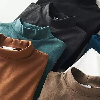 Мужская футболка с длинным рукавом, флисовой подкладкой, базовым слоем, утолщенным бархатным внутренним слоем, двухсторонняя, гладкая, для осени и зимы M