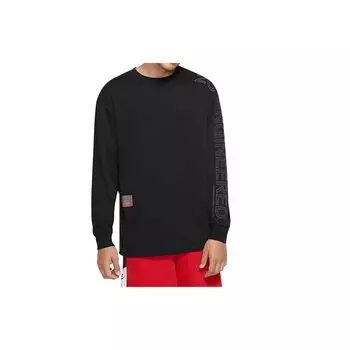 Мужская футболка с длинным рукавом Jordan 23 Engineered Patch Training, черные CN3102-010 L