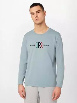 Мужская футболка с длинным рукавом JRR Pattern из чистого хлопка, повседневные свитера больших размеров для мужчин S