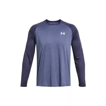 Мужская футболка с длинным рукавом Under Armour Badge, фиолетовая 1327970-558 XL