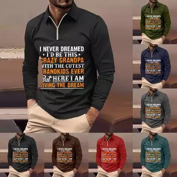 Мужская футболка с длинными рукавами, модная повседневная футболка соответствующего цвета M чёрный