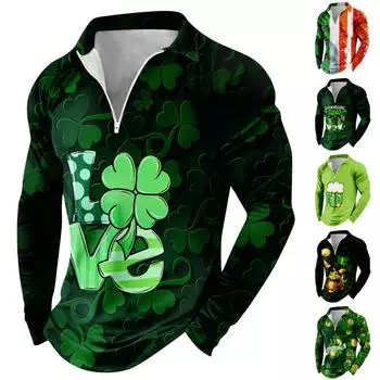 Мужская футболка с длинными рукавами, модная повседневная футболка соответствующего цвета L