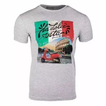 Мужская футболка с итальянским принтом PANAME BROTHERS