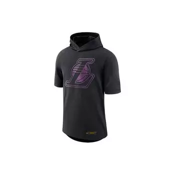 Мужская футболка с капюшоном Nike Lakers черная AT1428-010 S