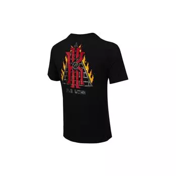 Мужская футболка с коротким рукавом и короткими рукавами Nike Kyrie Irving Basketball Print, черный DJ1567-010 M