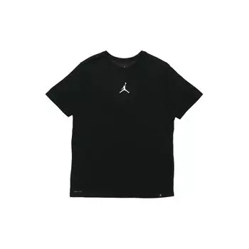 Мужская футболка с коротким рукавом Jordan Iconic Quick-Dry Training, черные AR7416-013 XS