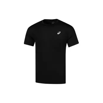 Мужская футболка с коротким рукавом с круглым вырезом Asics, черные 2011C857-001 2XL