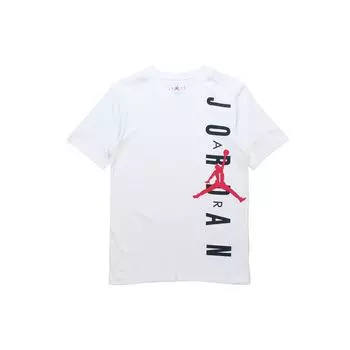 Мужская футболка с коротким рукавом с логотипом Air Jordan, белая CW0393-100 L