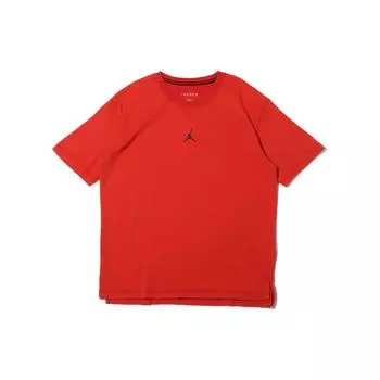Мужская футболка с коротким рукавом с логотипом Jordan Dri-Fit, красные топы DH8922-687 S