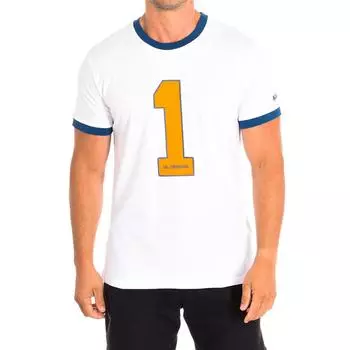 Мужская футболка с коротким рукавом TMR312-JS206 L белый