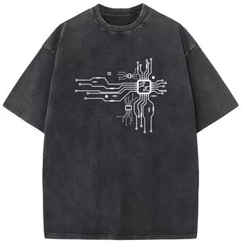 Мужская футболка с коротким рукавом, уличная одежда, мужские выстиранные футболки, винтажная цветная мужская футболка S