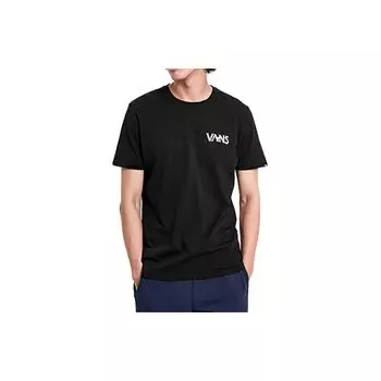 Мужская футболка с коротким рукавом Vans Bright с принтом черепа, черные VN0A4MLVBLK XS