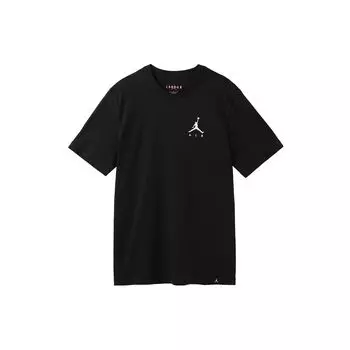 Мужская футболка с короткими рукавами и круглым вырезом Jordan Jumpman Solid Logo, черные AH5297-010 M