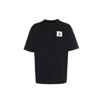 Мужская футболка с короткими рукавами и круглым вырезом Jordan Pure Color Patch, черные DZ7314-010 XL