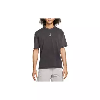 Мужская футболка с короткими рукавами и круглым вырезом Jordan Solid Color Logo, серая DH8920-010 XXXL