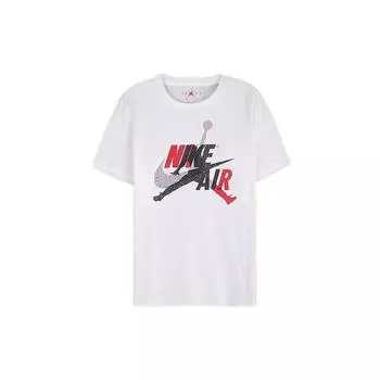 Мужская футболка с короткими рукавами и логотипом Jordan Jumpman Classics, белая CV1736-101 XXXL