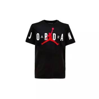 Мужская футболка с короткими рукавами и принтом логотипа Air Jordan Mj Dna, черные топы CZ1880-010 M
