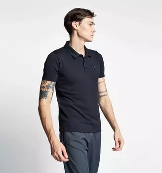 Мужская футболка с короткими рукавами и воротником-поло 23S-1297-23N