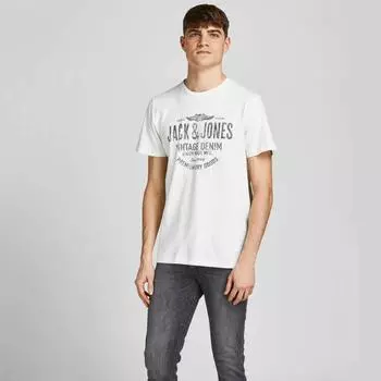 Мужская футболка с короткими рукавами JACK & JONES
