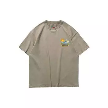 Мужская футболка с короткими рукавами Li-Ning Badfive X Xlarge, бежевая AHSP947-3 XL