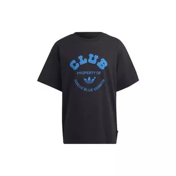 Мужская футболка с круглым вырезом Adidas Alphabet Print, синяя IA2458 M