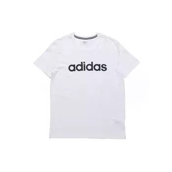 Мужская футболка с круглым вырезом Adidas Neo Sports Alphabet, белая FP7396 M