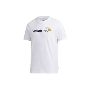 Мужская футболка с круглым вырезом Adidas Neo X Gudetama, белая GP5905 XL