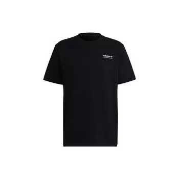 Мужская футболка с круглым вырезом Adidas Originals Trefoil, черная HK5010 XL