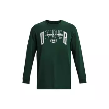 Мужская футболка с круглым вырезом и длинными рукавами Under Armour, зеленые 1379576-322 XL