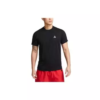 Мужская футболка с круглым вырезом и графическим логотипом Nike Dri-Fit Adv ACG Goat Rocks, черные DX7883-010 S