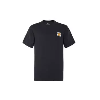 Мужская футболка с круглым вырезом и короткими рукавами Nike Dri-FIT, черные FD0064-010 S