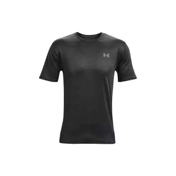 Мужская футболка с круглым вырезом и однотонным логотипом Under Armour, черные 1361426-001 S