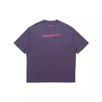 Мужская футболка с круглым вырезом Jordan 23 Engineered Letter Print, фиолетовые CZ5182-573 XXL