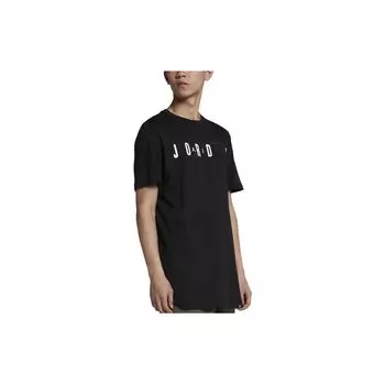 Мужская футболка с круглым вырезом Jordan Sportswear Logo, черная 915938-010 S