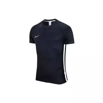 Мужская футболка с круглым вырезом Nike Dri-Fit Solid Logo Performance, черные DB6587-011 S