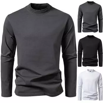 Мужская футболка с круглым вырезом, одежда для активного отдыха, с длинным рукавом, дизайнерская одежда Vintagep XXL