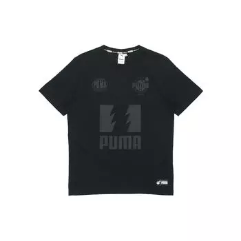 Мужская футболка с круглым вырезом PUMA x The Hundreds Collaborative Fun Print, черные 596750-51 XL