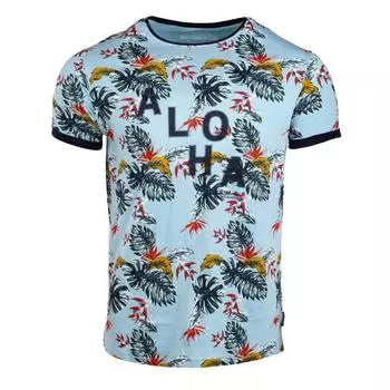 Мужская футболка с мотивом алоха макумба BLAGGIO S белый