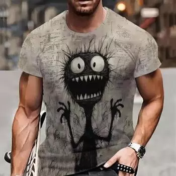 Мужская футболка с животным принтом, 3D футболка с принтом орла, летняя повседневная футболка с короткими рукавами в стиле ретро, одежда больших размеров в стиле Харадзюку, топы XXXL