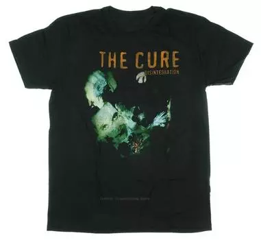 Мужская футболка The Cure Disintegration Top унисекс, модная хлопковая футболка, детские футболки в стиле хип-хоп, футболка большого размера для мальчиков, черная женская футболка 2XL
