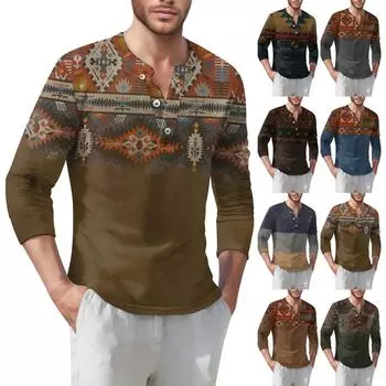 Мужская футболка уличная повседневная мода с длинными рукавами XXXL