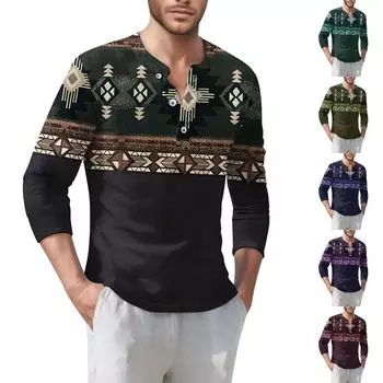 Мужская футболка уличная повседневная мода с длинными рукавами L чёрный