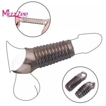 Мужская гибкая нить для мастурбации, рукав для пениса, кольцо для расширения мошонки, секс-игрушка для задержки эякуляции A