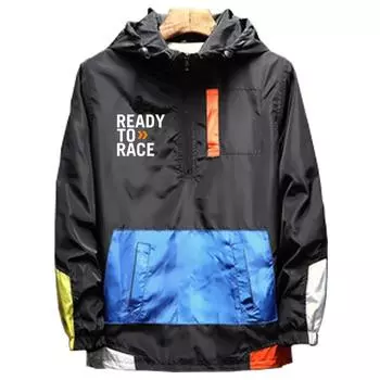 Мужская готовая к гонкам эндуро кросс мотокросс битум байк лайф панк молния с капюшоном куртка пэчворк пальто толстовка толстовки топы M